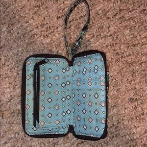 Vera bradely phone wristlet